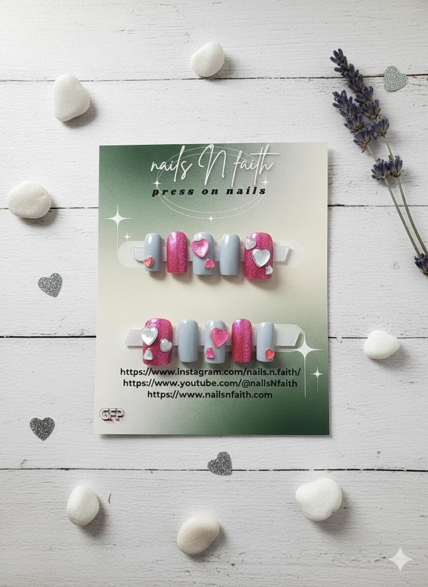 Bubble Hearts- Cateye